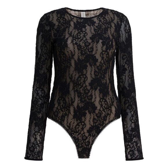 Zimmermann Women Perforated Lace Bodysuit - Picture 1 of 4